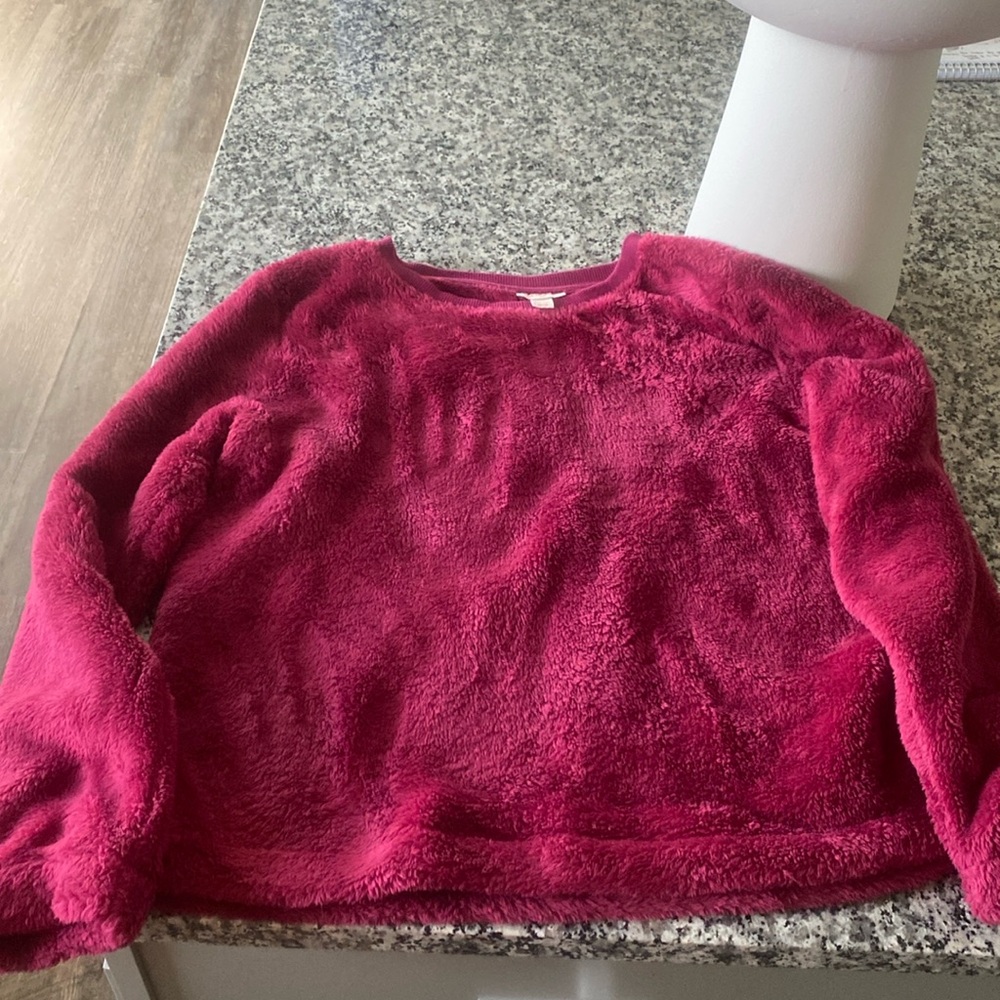 Cat & Jack furry sweatshirt
